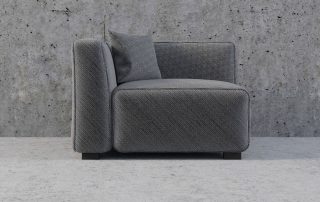 Soft Cube Modular Sofa Corner Seat
