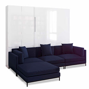 MurphySofa Migliore Sectional Wall Bed Sofa
